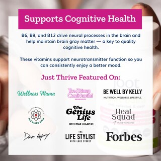 Foto 5 | Suplemento Just Thrive Just Calm Cortisol Manager 30 Cápsulas - Venta Internacional.