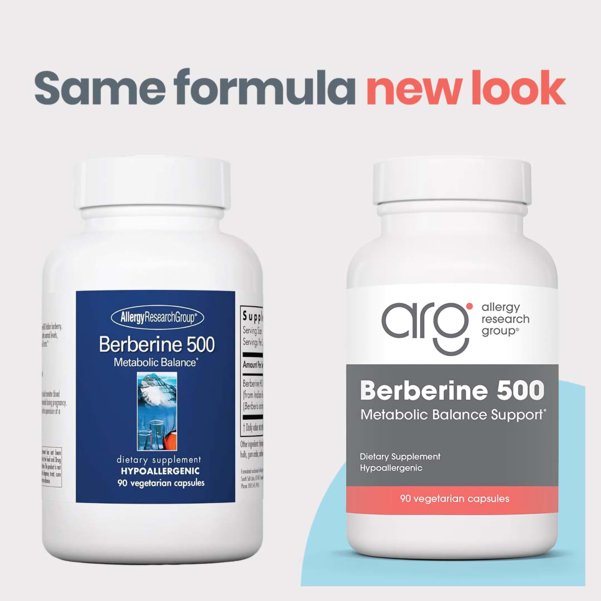Foto 2 | Suplemento de Berberina Allergy Research Group 500 mg 90 Cápsulas - Venta Internacional