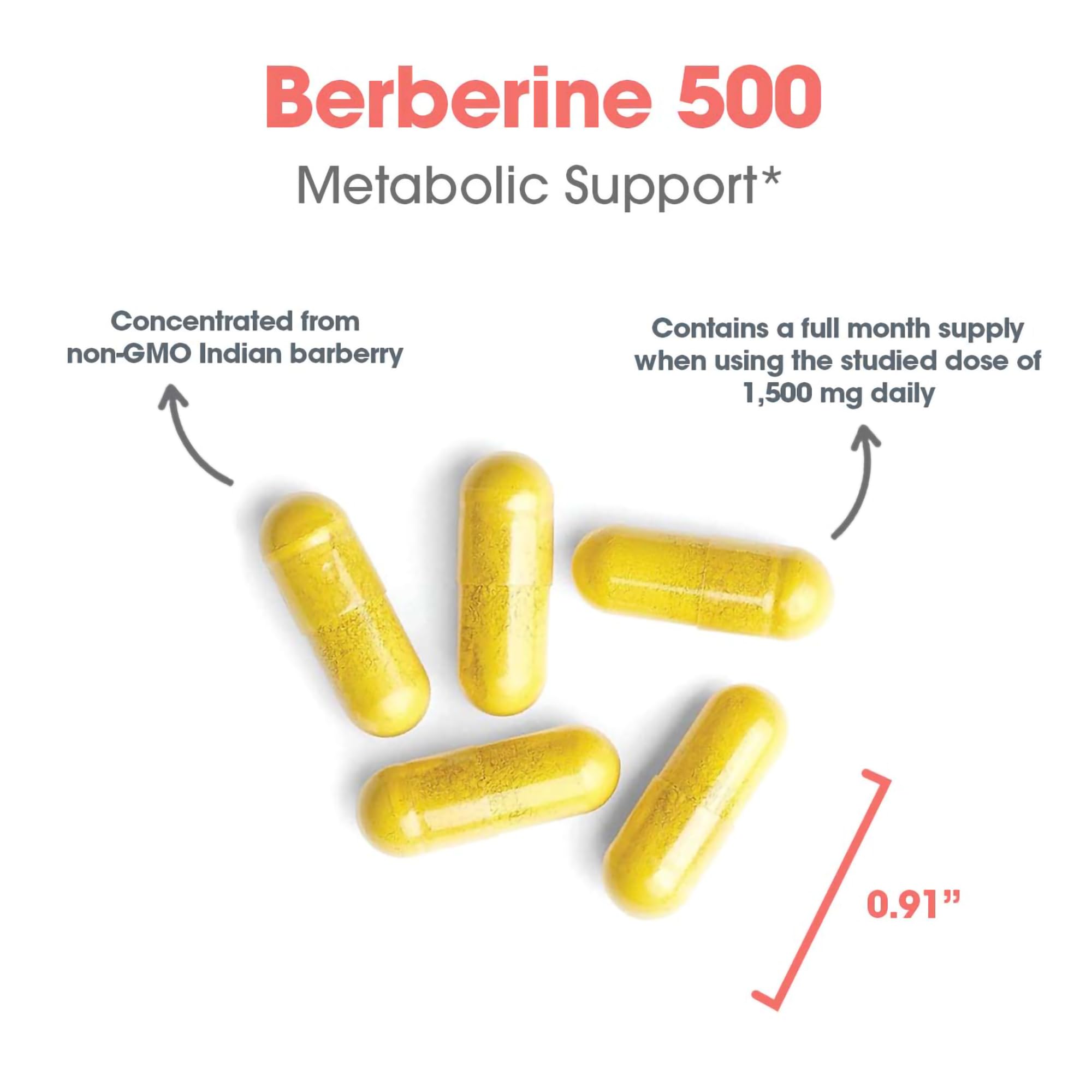 Foto 6 pulgar | Suplemento de Berberina Allergy Research Group 500 mg 90 Cápsulas - Venta Internacional