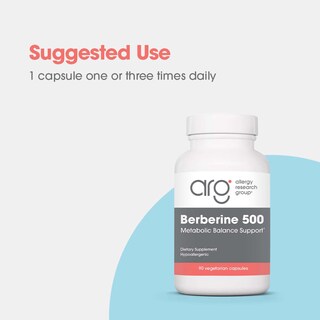 Foto 6 | Suplemento de Berberina Allergy Research Group 500 mg 90 Cápsulas - Venta Internacional