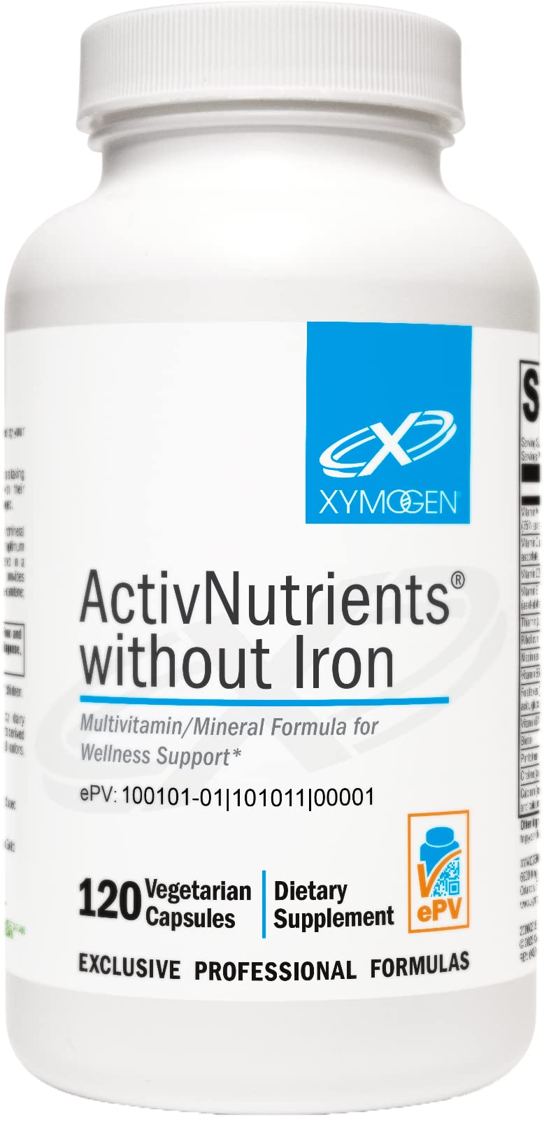 Foto 1 | Suplemento Xymogen Activnutrients Sin Hierro 120 Cápsulas - Venta Internacional