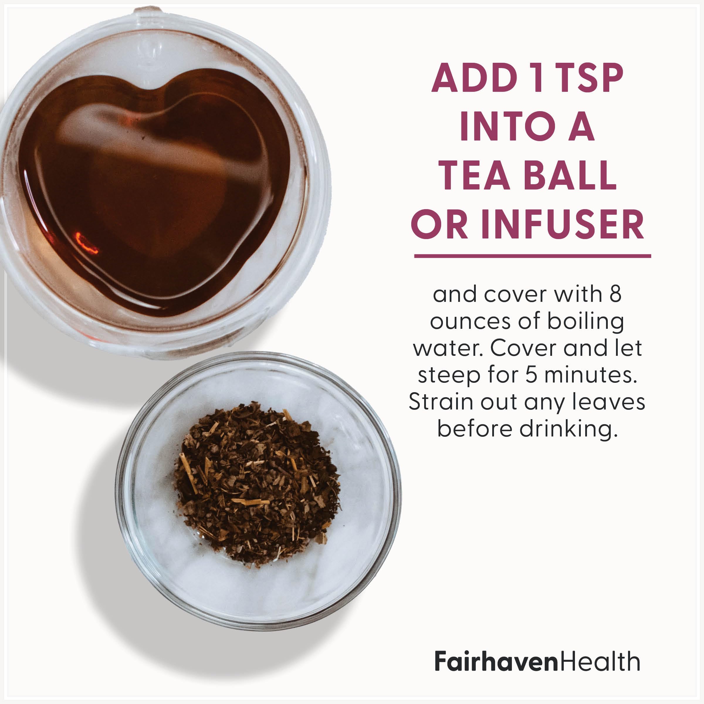 Foto 4 pulgar | Té Fairhaven Health Fertilitea Orgánico 60 Porciones - Venta Internacional