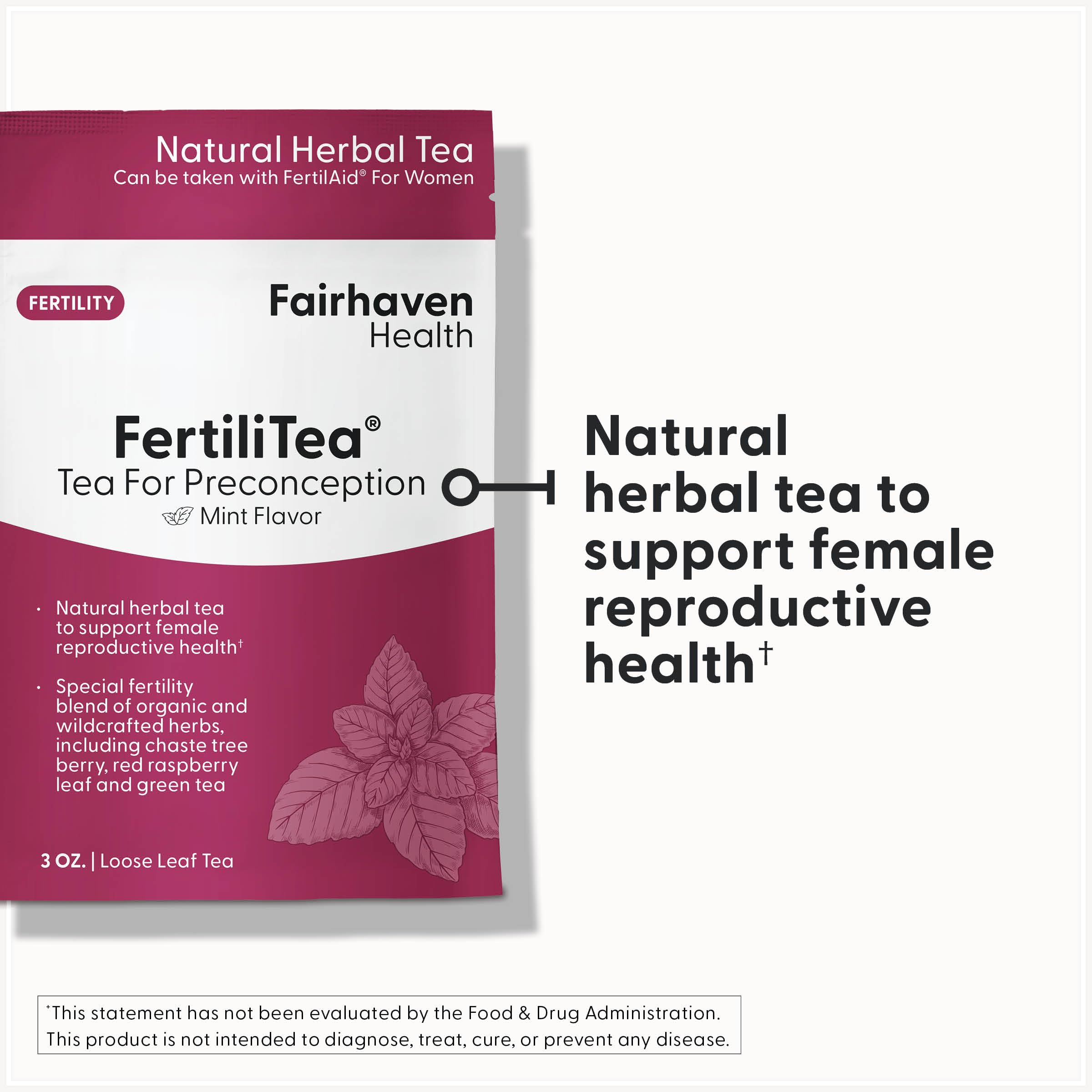 Foto 7 pulgar | Té Fairhaven Health Fertilitea Orgánico 60 Porciones - Venta Internacional