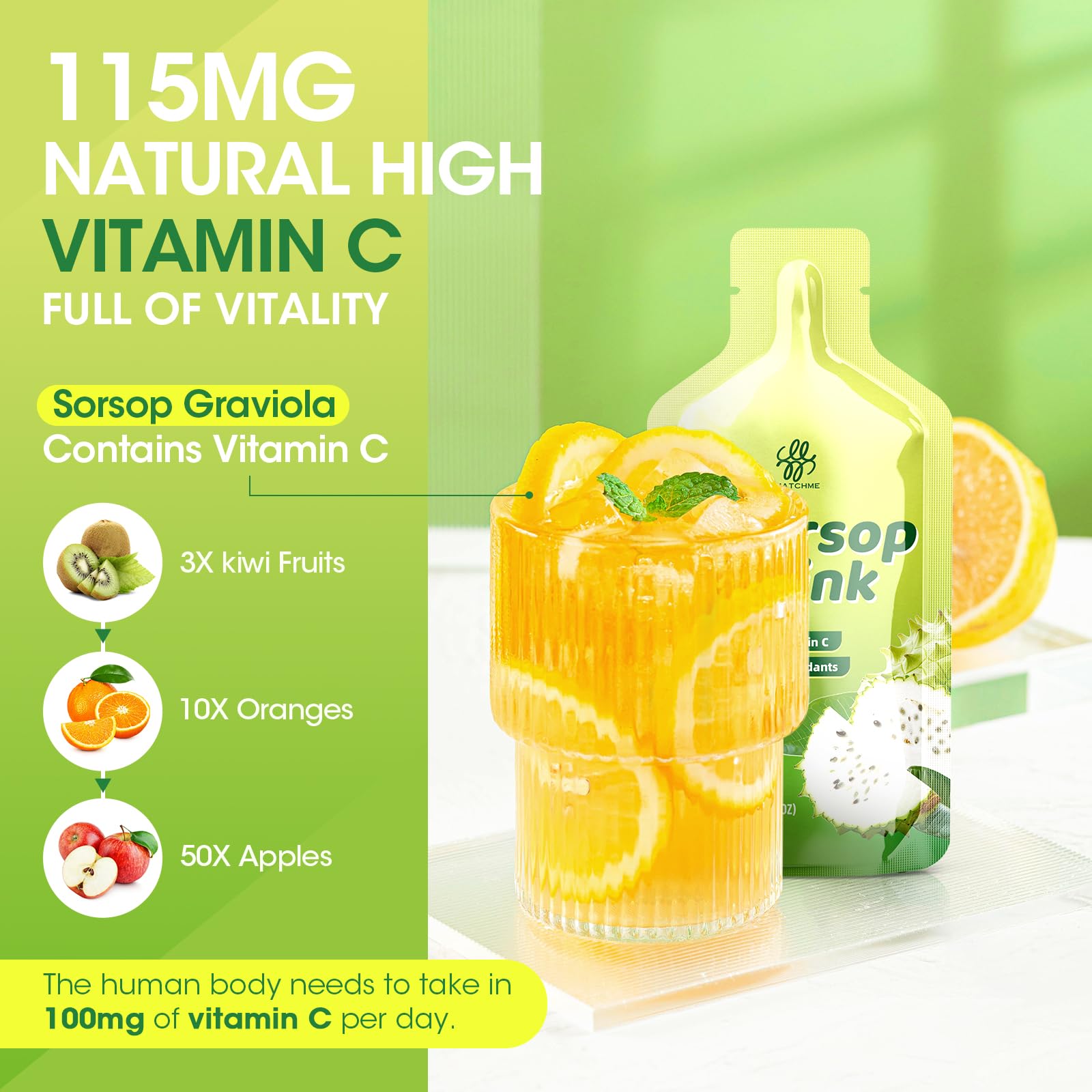 Foto 3 | Bitters De Guanábana Líquido Imatchme Con Extracto De Graviola 900 Ml - Venta Internacional.