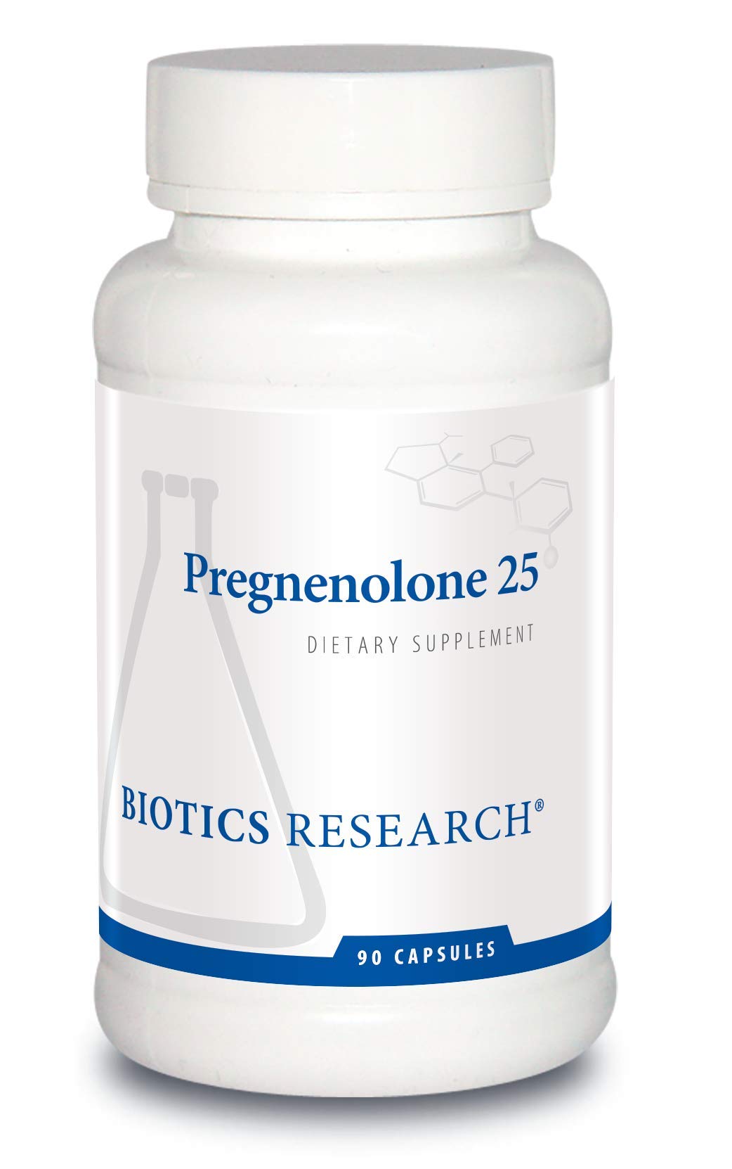 Foto 2 pulgar | Supplement Biotics Research Pregnenolona 25 Mg 90 Cápsulas - Venta Internacional.