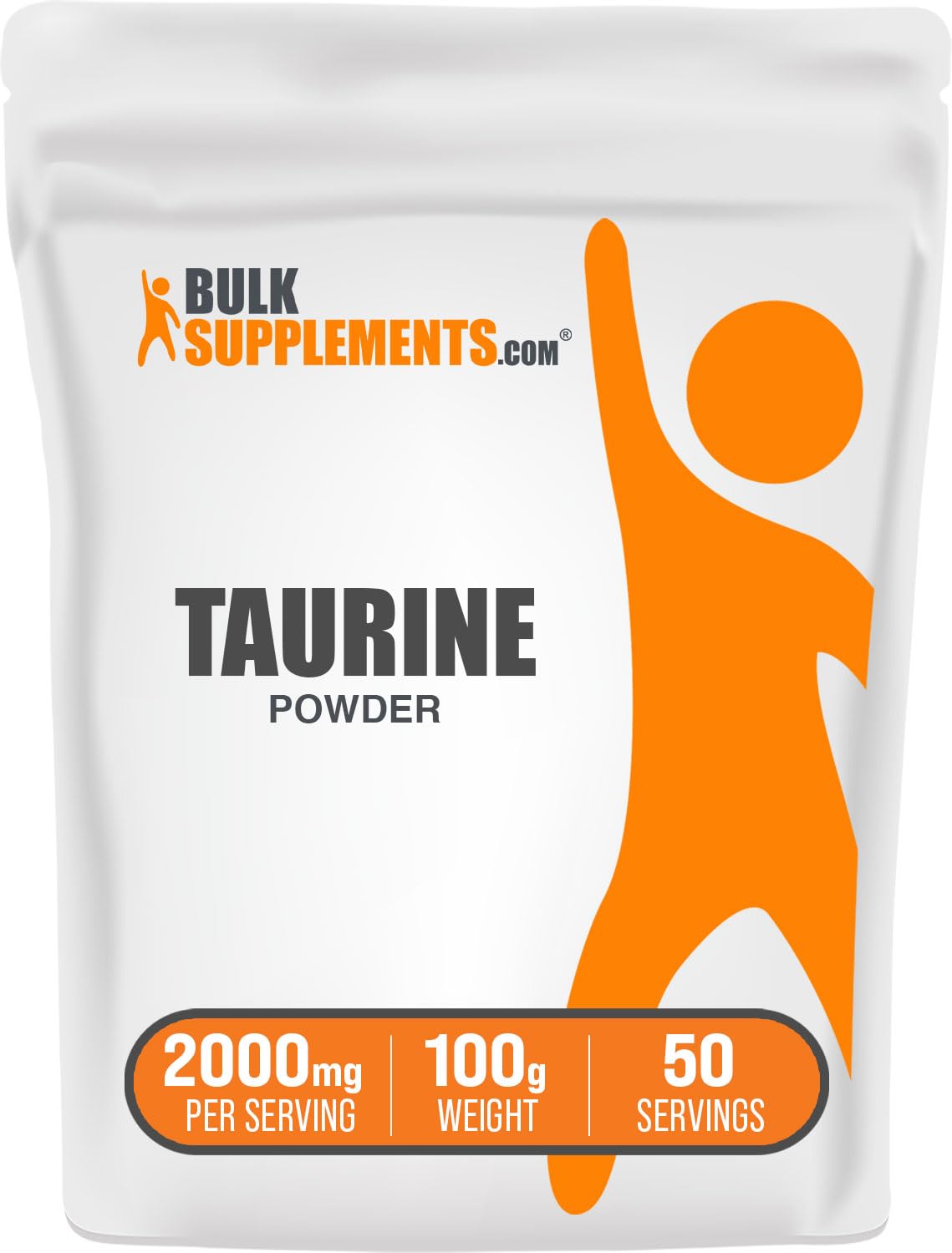 Foto 2 pulgar | Suplemento De Taurina Bulksupplements.com Taurina 2000 Mg 100 G - Venta Internacional.