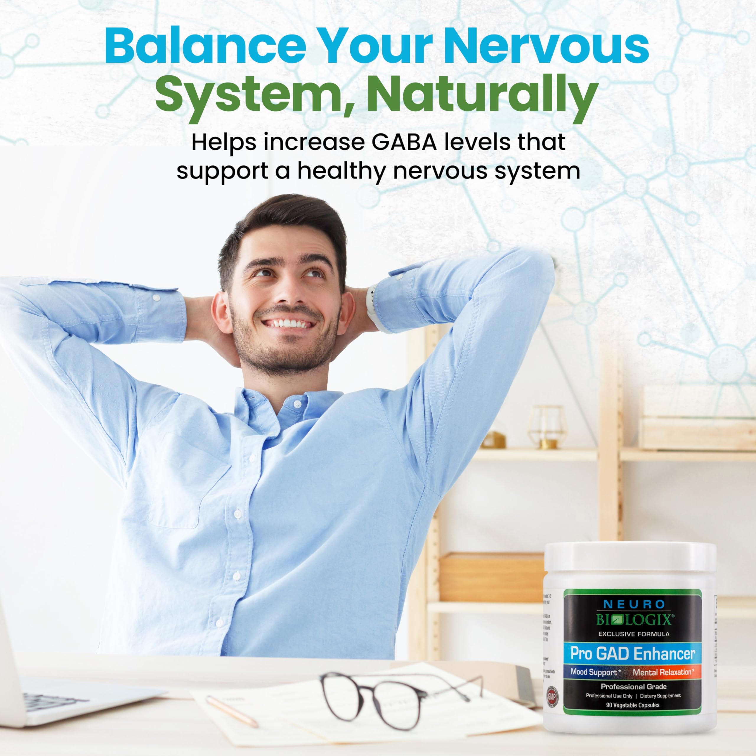 Foto 6 | Suplemento Neurobiologix Pro Gad Enhancer 90 Cápsulas - Venta Internacional