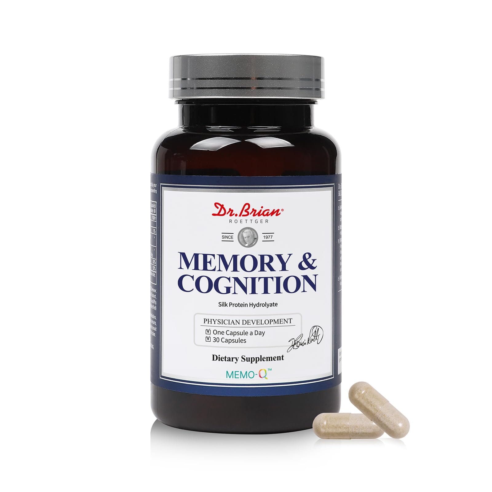 Suplementos Cerebrales Dr. Brian Brain Supplement 30 Cápsulas - Venta Internacional
