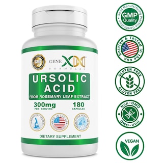 Foto 4 | Suplemento Genex Fórmulas de Ácido Ursólico 300 mg 180 Cápsulas - Venta Internacional