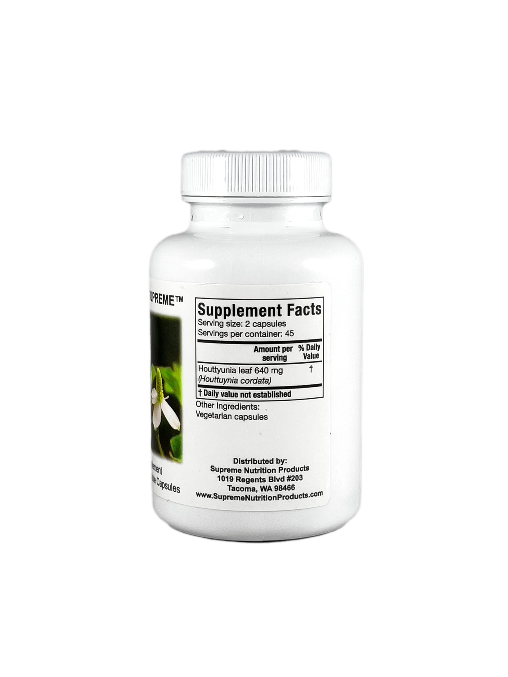 Foto 3 pulgar | Suplemento Alimenticio Supreme Nutrition Houttuynia Supreme 90 Cápsulas - Venta Internacional