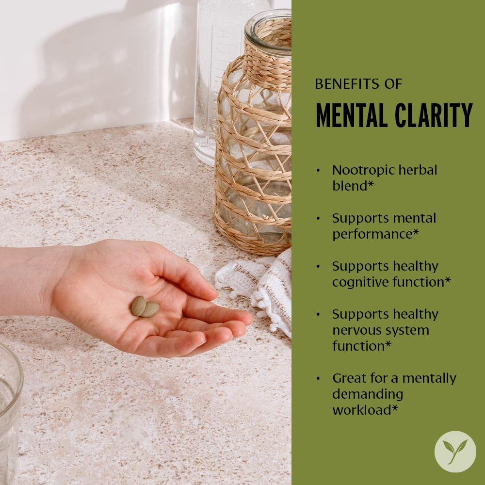 Foto 4 pulgar | Suplemento Banyan Botanicals Mental Clarity 90 Tabletas- Venta Internacional