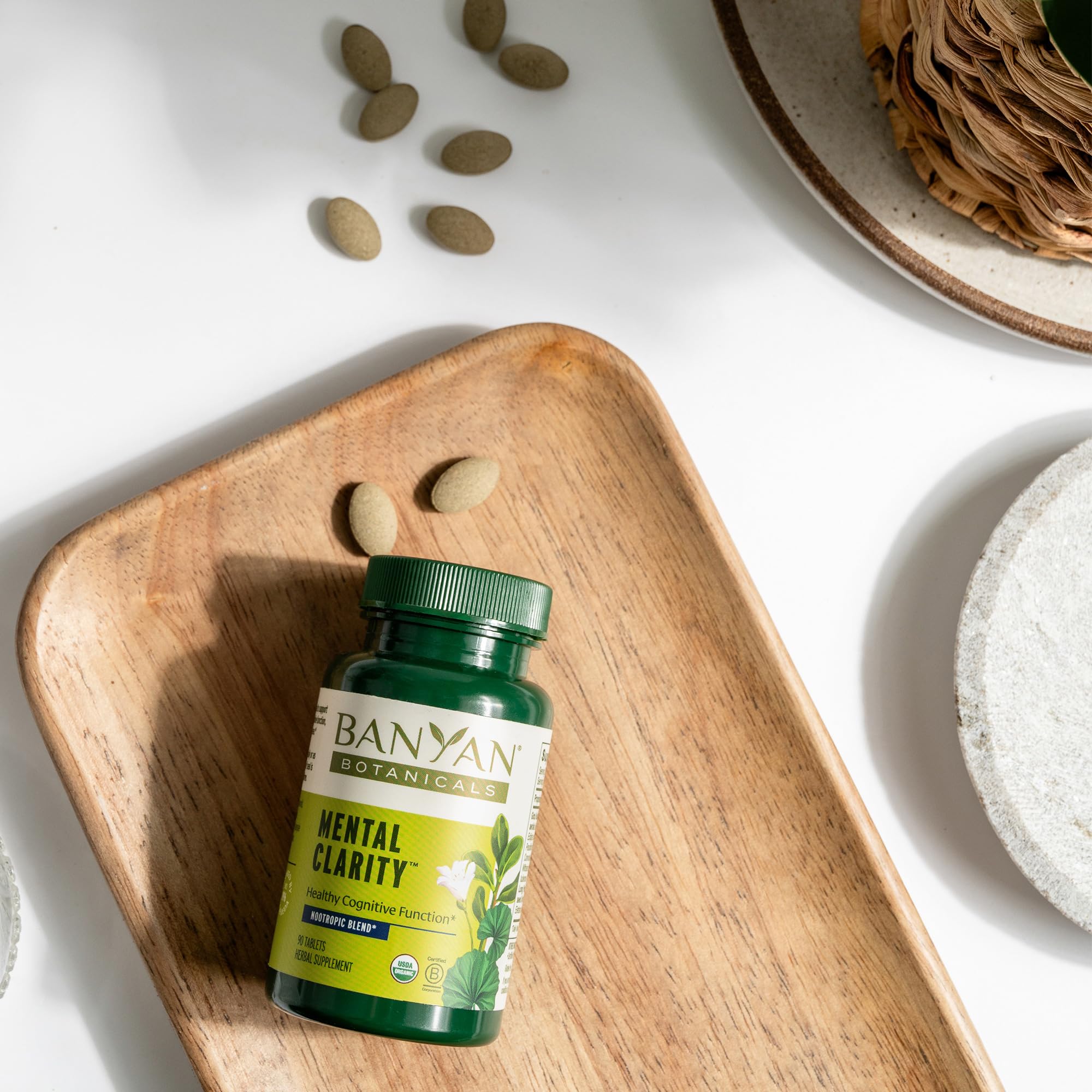 Foto 5 pulgar | Suplemento Banyan Botanicals Mental Clarity 90 Tabletas- Venta Internacional