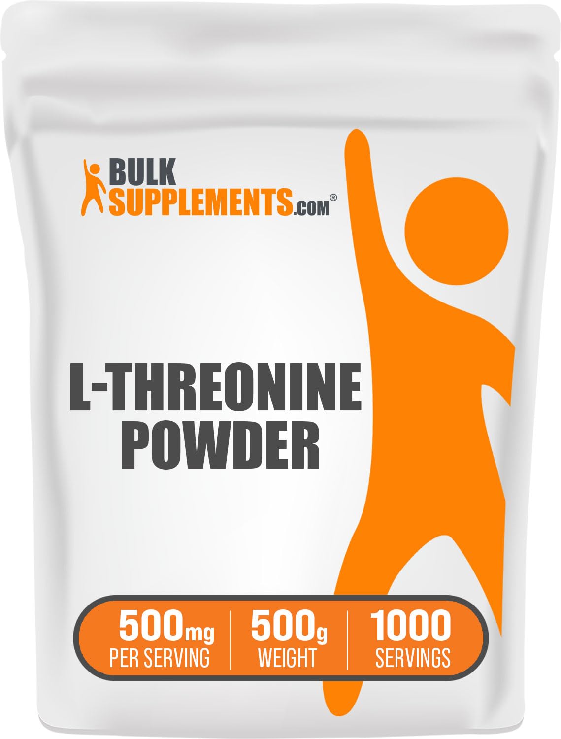 Foto 2 pulgar | Suplemento Bulksupplements.com L-treonina 500 Mg 500 G - Venta Internacional.