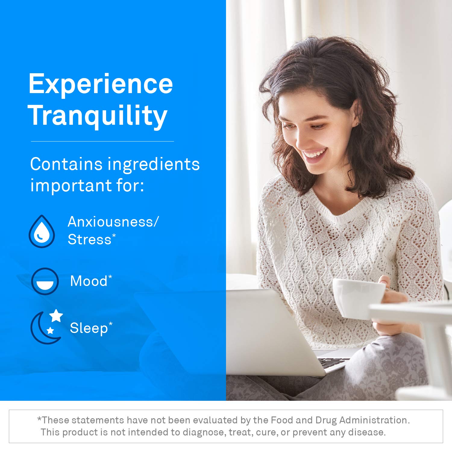 Foto 3 | Suplemento Neuroscience Calm Aid & Mood Support Travagen 120 Cápsulas - Venta Internacional.