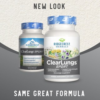 Foto 5 | Suplemento Ridgecrest Herbals Clearlungs Sport 60 Cápsulas Veganas - Venta Internacional