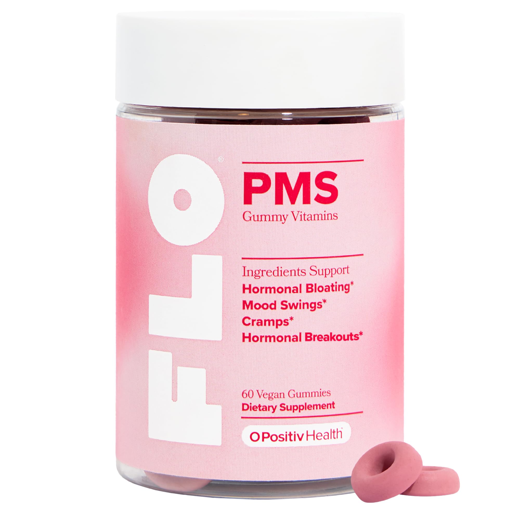 Foto 2 pulgar | Gomitas O Positive Flo Pms Relief  30 Porciones - Venta Internacional