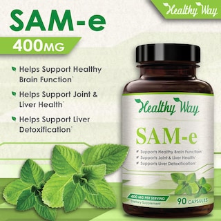 Foto 3 | Suplemento Healthywayrx Sam-e S-adenosil Metionina 400 Mg 90 Cápsulas - Venta Internacional.