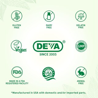 Foto 3 | Suplemento Deva Vegan Tributirina 500 Mg 90 Cápsulas Paquete de 2 - Venta Internacional