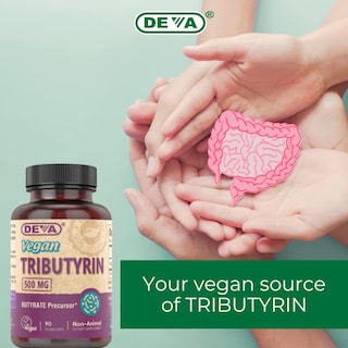 Foto 7 | Suplemento Deva Vegan Tributirina 500 Mg 90 Cápsulas Paquete de 2 - Venta Internacional