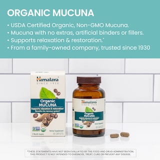 Foto 4 | Suplemento Himalaya Organic Mucuna 600 Mg 60 Cápsulas Vegetales X2 - Venta Internacional