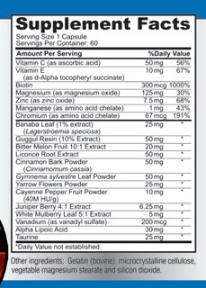 Foto 5 | Suplemento Yummyvite Sugar Support Con Canela Y Cromo 60 Cápsulas - Venta Internacional.
