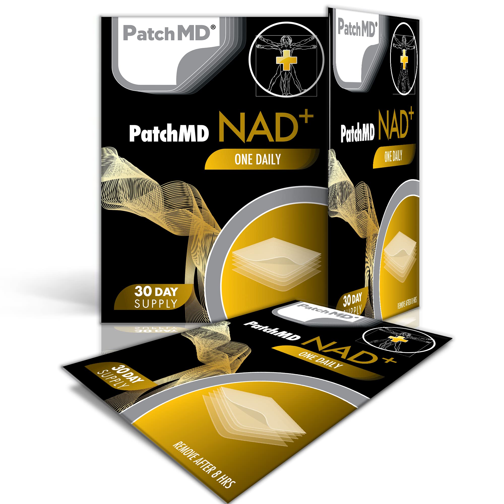 Foto 3 pulgar | Patches Patchmd Nad+ Total Recovery: Suministro para 30 Días - Venta Internacional