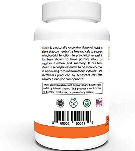 Foto 5 | Suplemento Cytolyfe Fisetin 500 Mg 98% Puro 60 Cápsulas - Venta Internacional