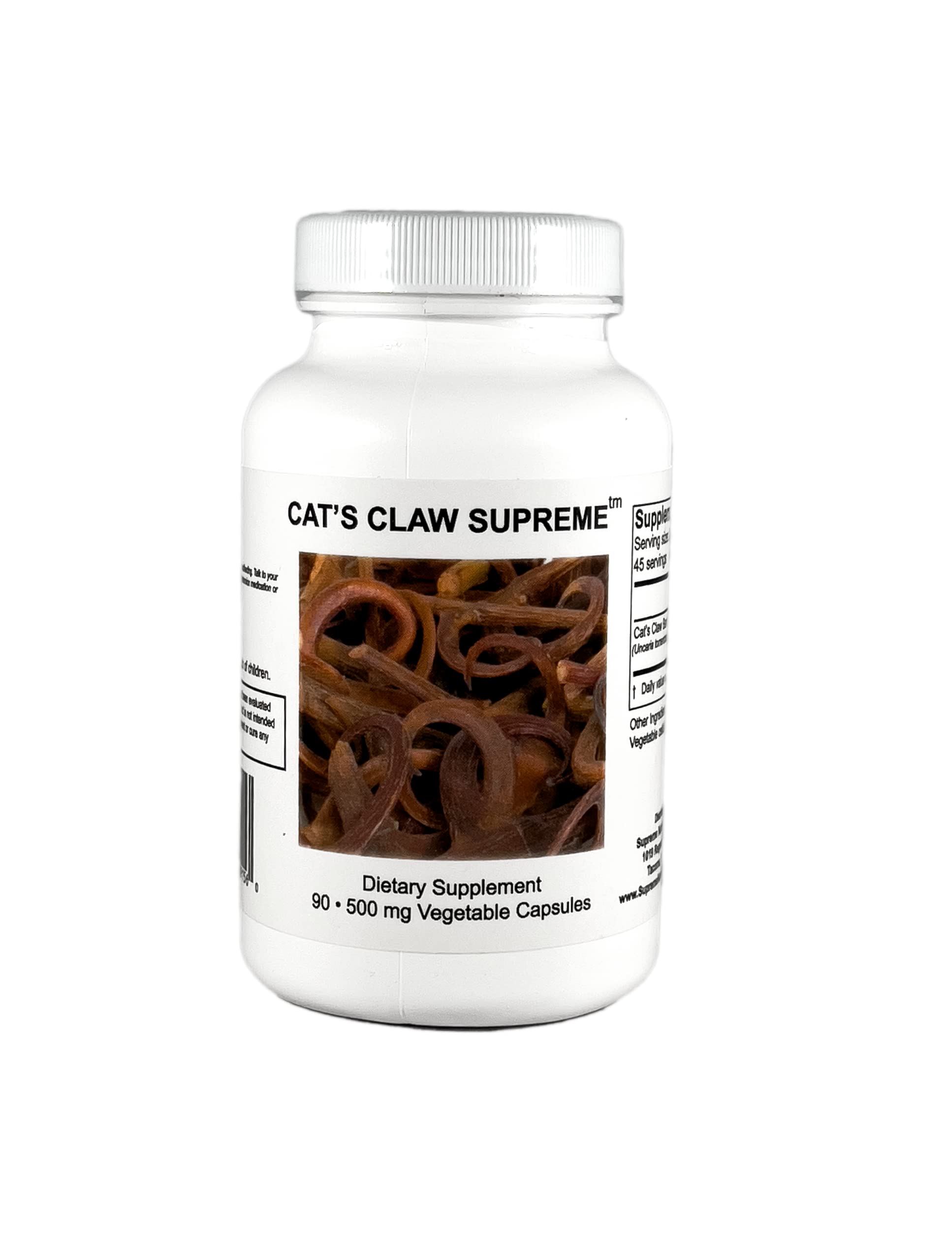 Foto 2 pulgar | Suplemento Alimenticio Supreme Nutrition Cat's Claw 90 Cápsulas - Venta Internacional