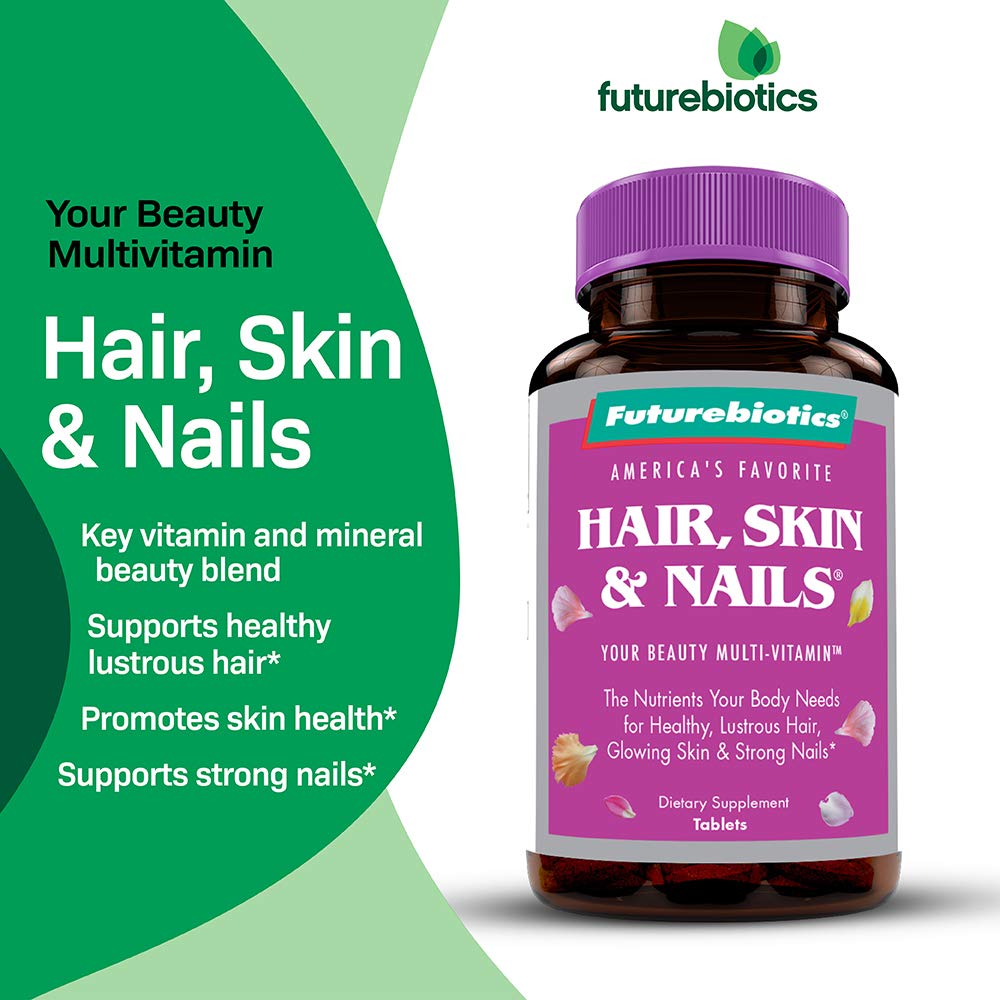Foto 4 pulgar | Suplemento Futurebiotics Para Cabello, Piel Y Uñas 180 Tabletas- Venta Internacional