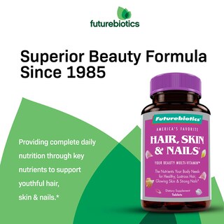 Foto 4 | Suplemento Futurebiotics Para Cabello, Piel Y Uñas 180 Tabletas- Venta Internacional
