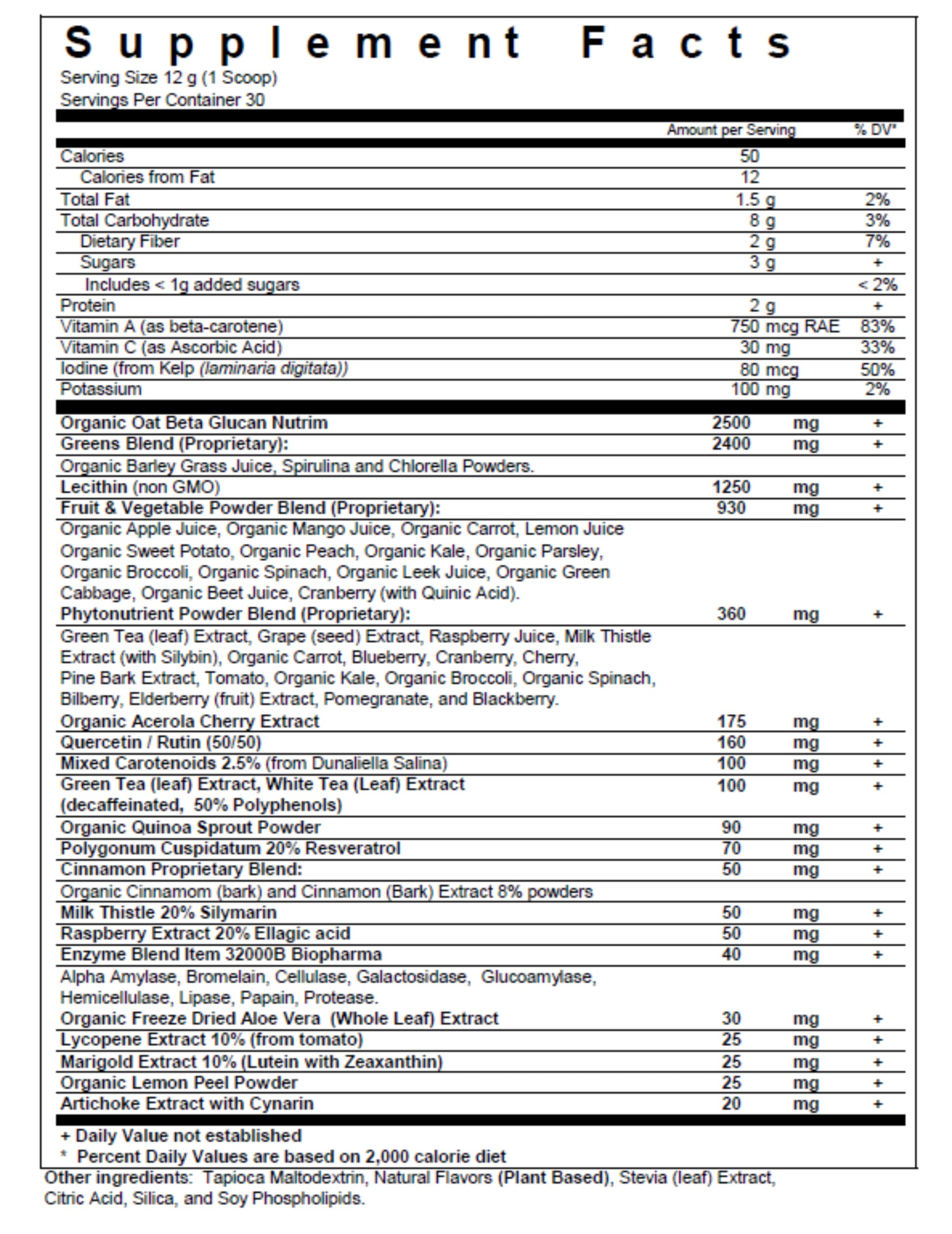Foto 5 pulgar | Suplemento Biopharma Scientific Nanogreens Fruit 30 Porciones - Venta Internacional