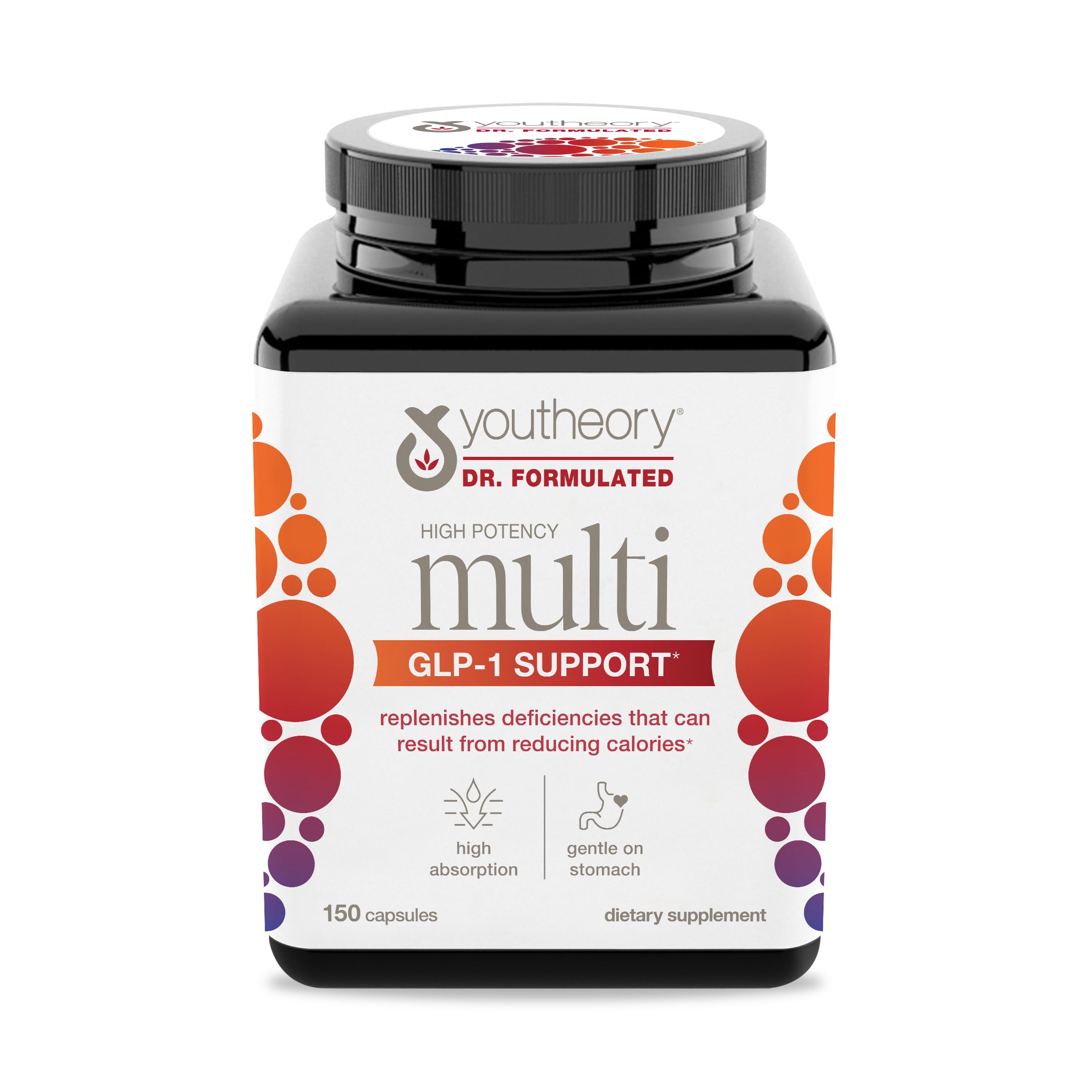 Foto 6 | Suplemento Youtheory High Potency Multi Glp-1 Support 150 Cápsulas - Venta Internacional