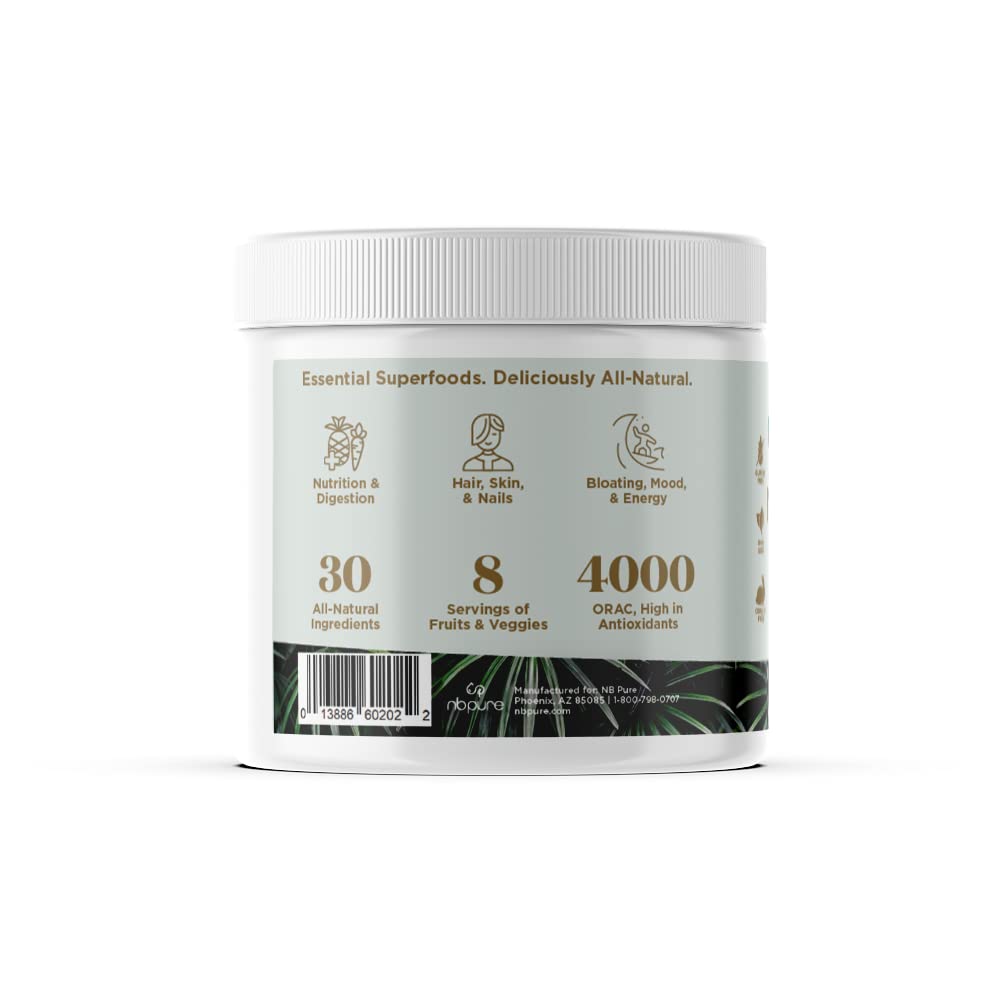 Foto 6 pulgar | Suplemento Nbpure Earthy Andy Superfood Paradise, 30 Porciones - Venta Internacional.