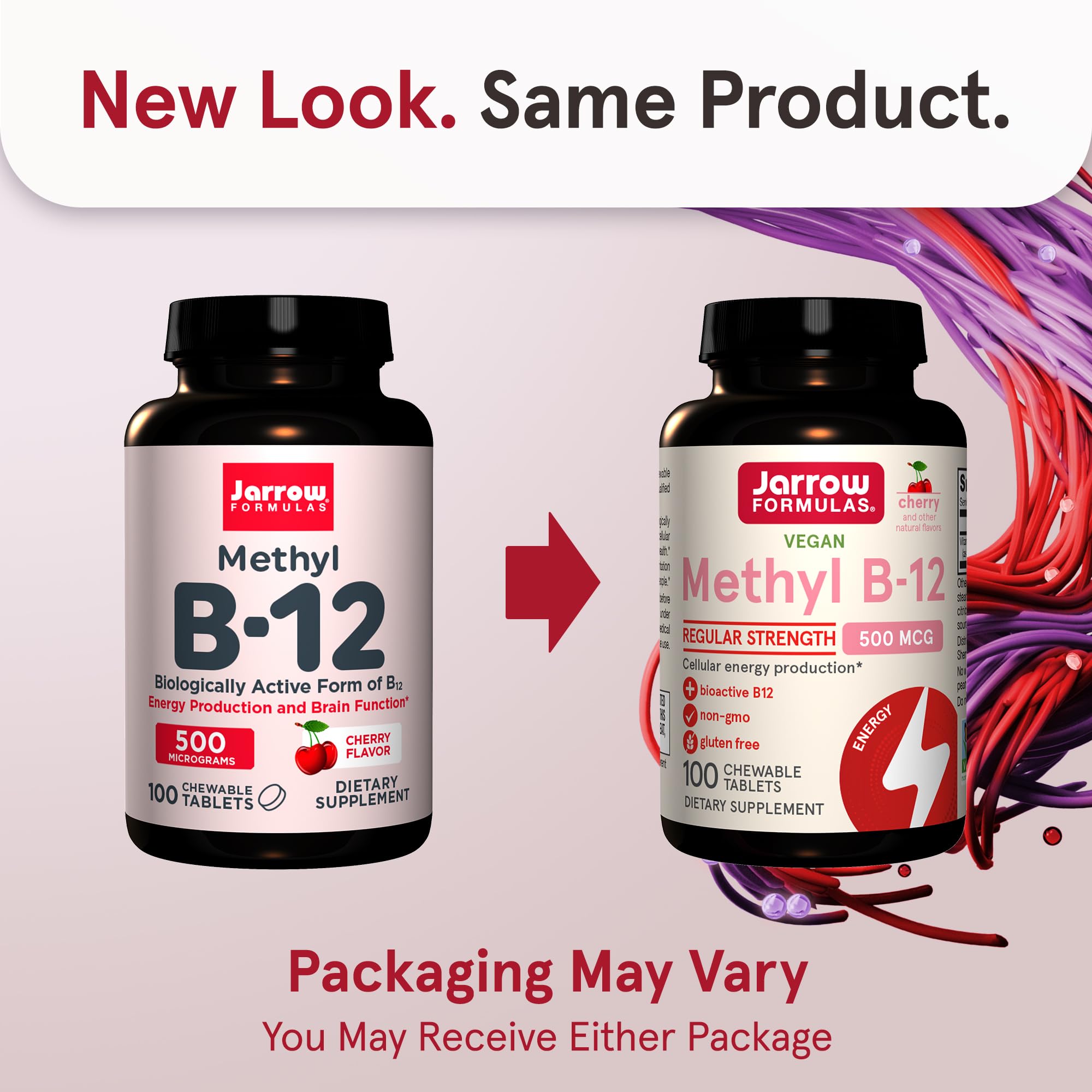 Foto 3 pulgar | Suplemento De Metil B-12 De Jarrow Formulas, 500 Mcg, 100 Tabletas - Venta Internacional.