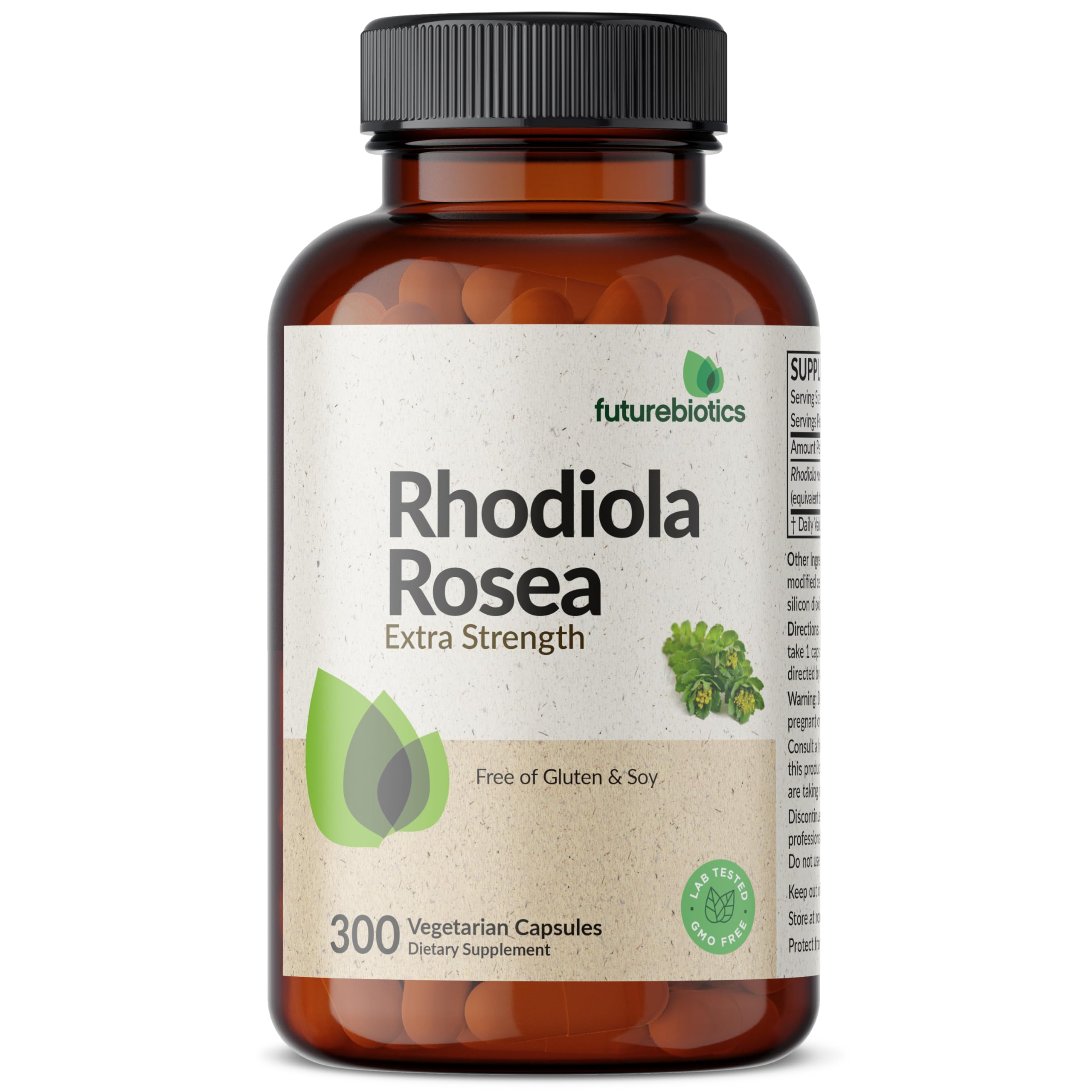 Suplemento Futurebiotics Rhodiola Rosea 300 Cápsulas - Venta Internacional