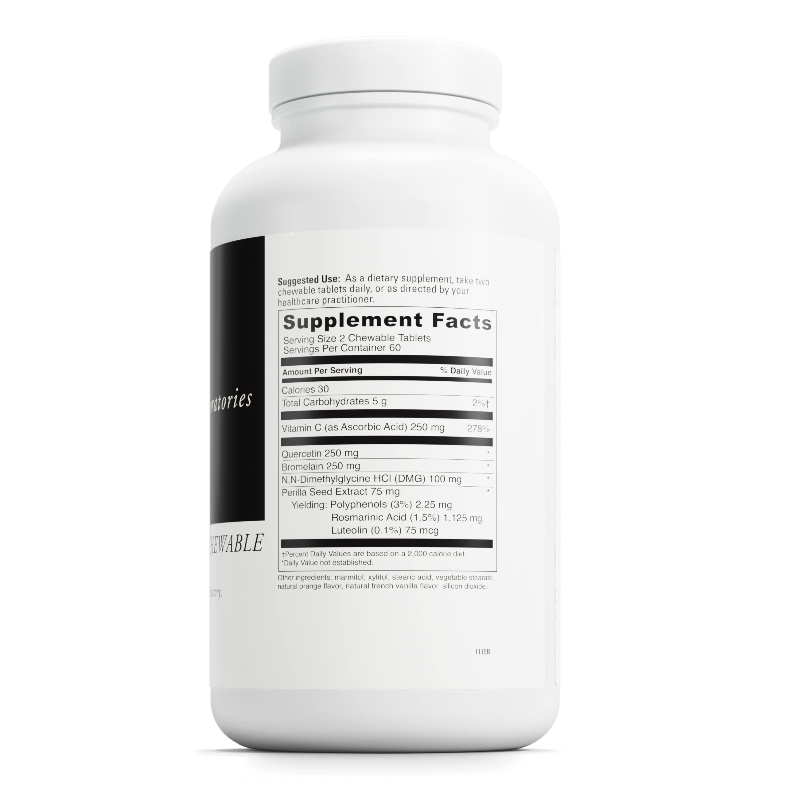 Foto 2 | Suplemento Davinci Labs Aller-dmg Masticable 120 Comprimidos - Venta Internacional.