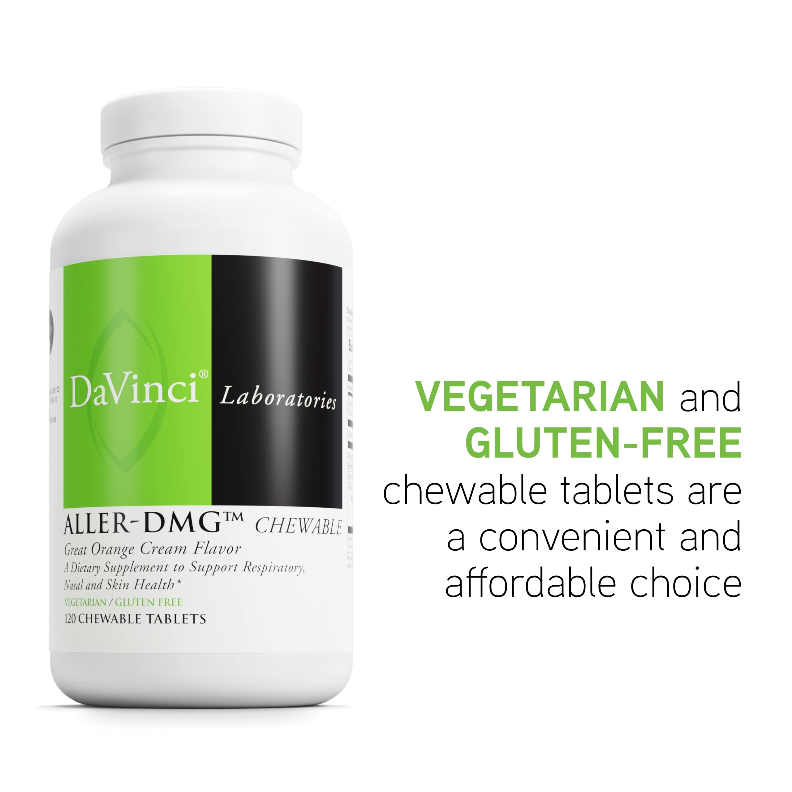 Foto 6 pulgar | Suplemento Davinci Labs Aller-dmg Masticable 120 Comprimidos - Venta Internacional.