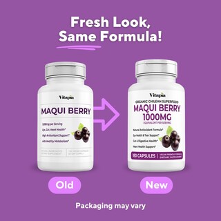 Foto 3 | Suplemento Vitapia Maqui Berry 1000 mg 180 Cápsulas - Venta Internacional