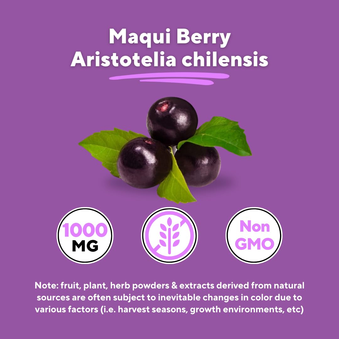 Foto 6 pulgar | Suplemento Vitapia Maqui Berry 1000 mg 180 Cápsulas - Venta Internacional