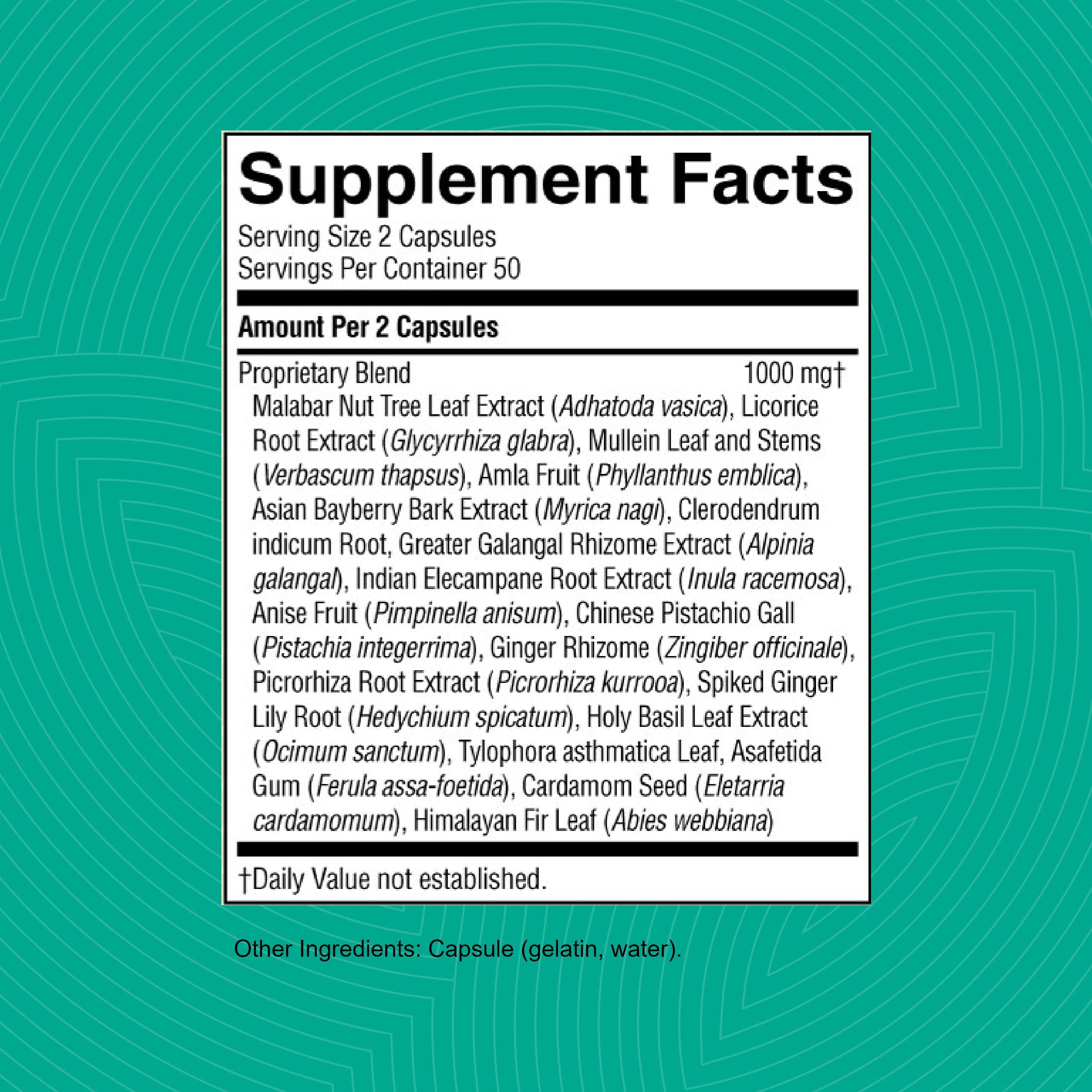 Foto 4 pulgar | Suplemento Nature's Sunshine Bronchial Formula 100 Cápsulas - Venta Internacional