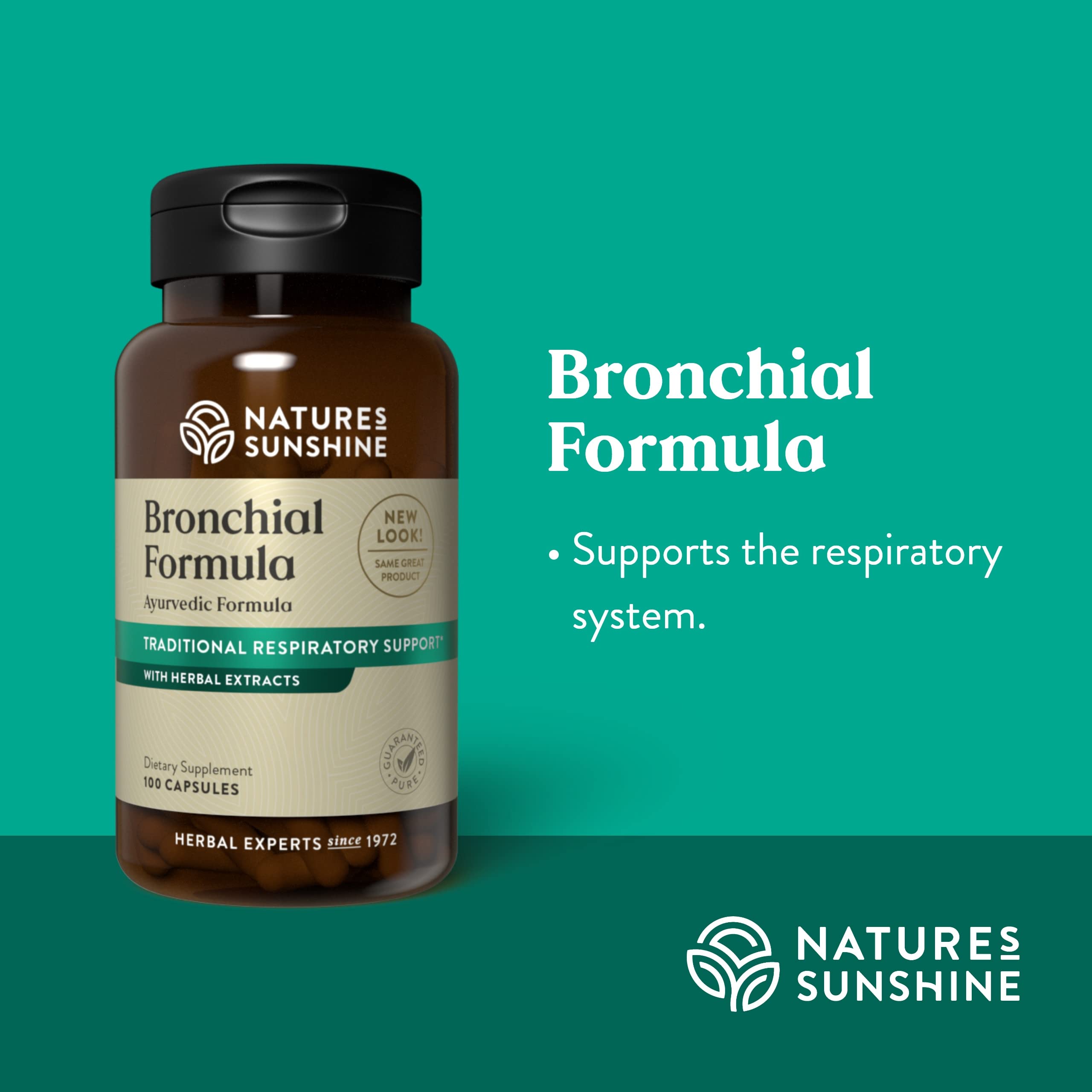 Foto 5 pulgar | Suplemento Nature's Sunshine Bronchial Formula 100 Cápsulas - Venta Internacional