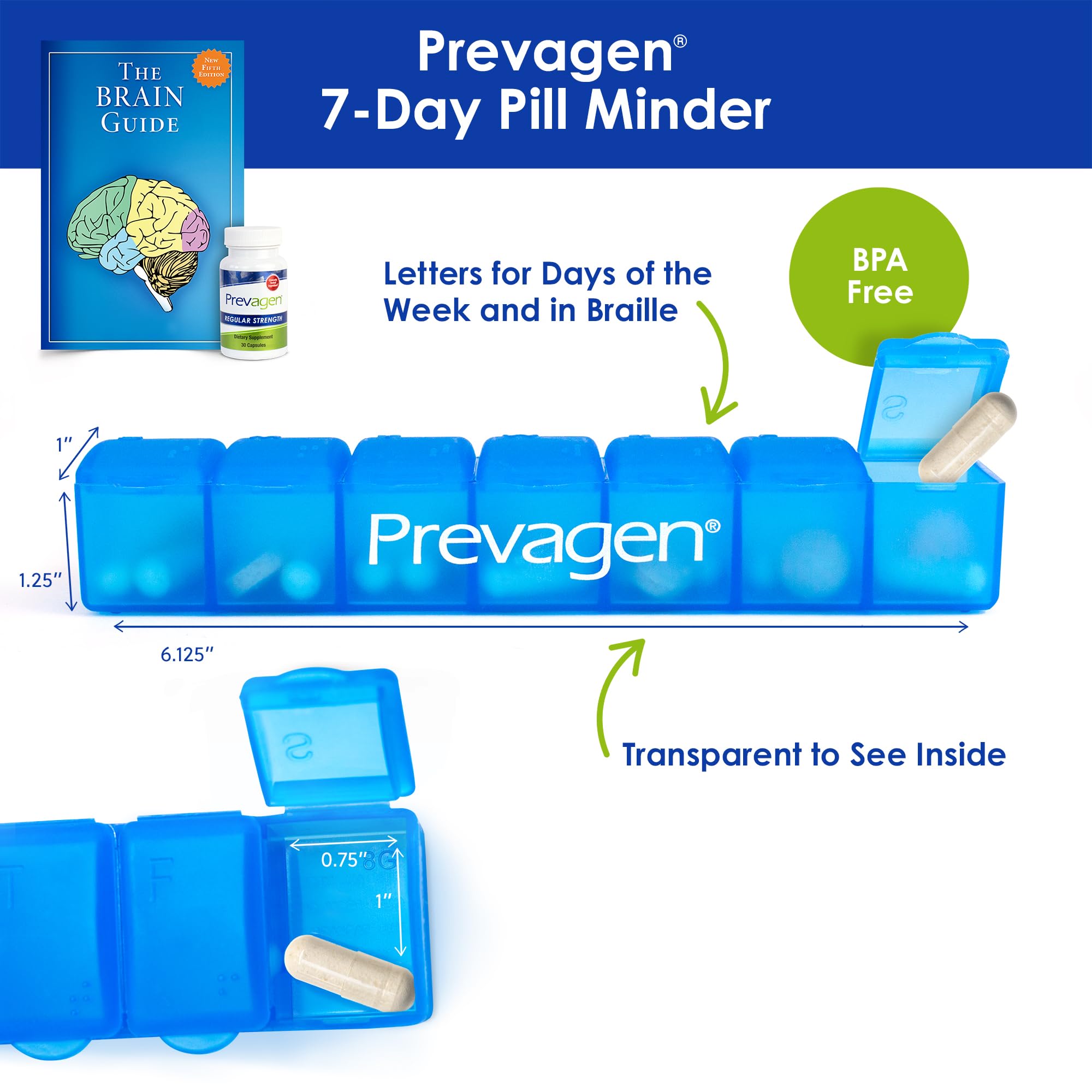 Foto 7 pulgar | Suplemento Prevagen Regular Strength 10 Mg 30 Cápsulas - Venta Internacional.