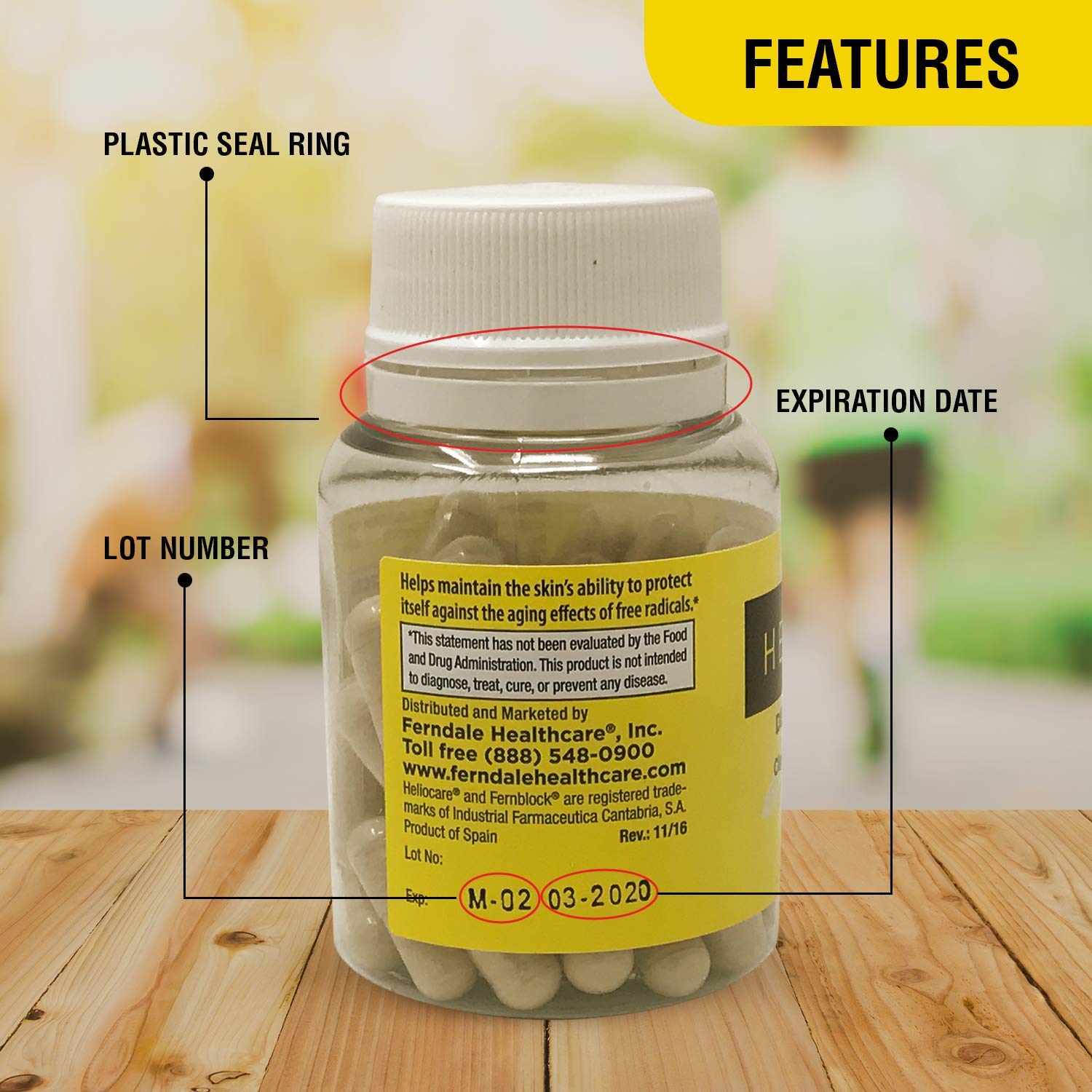 Foto 4 pulgar | Suplemento Heliocare Antioxidant Formula 60 Cápsulas (paquete De 2) - Venta Internacional.