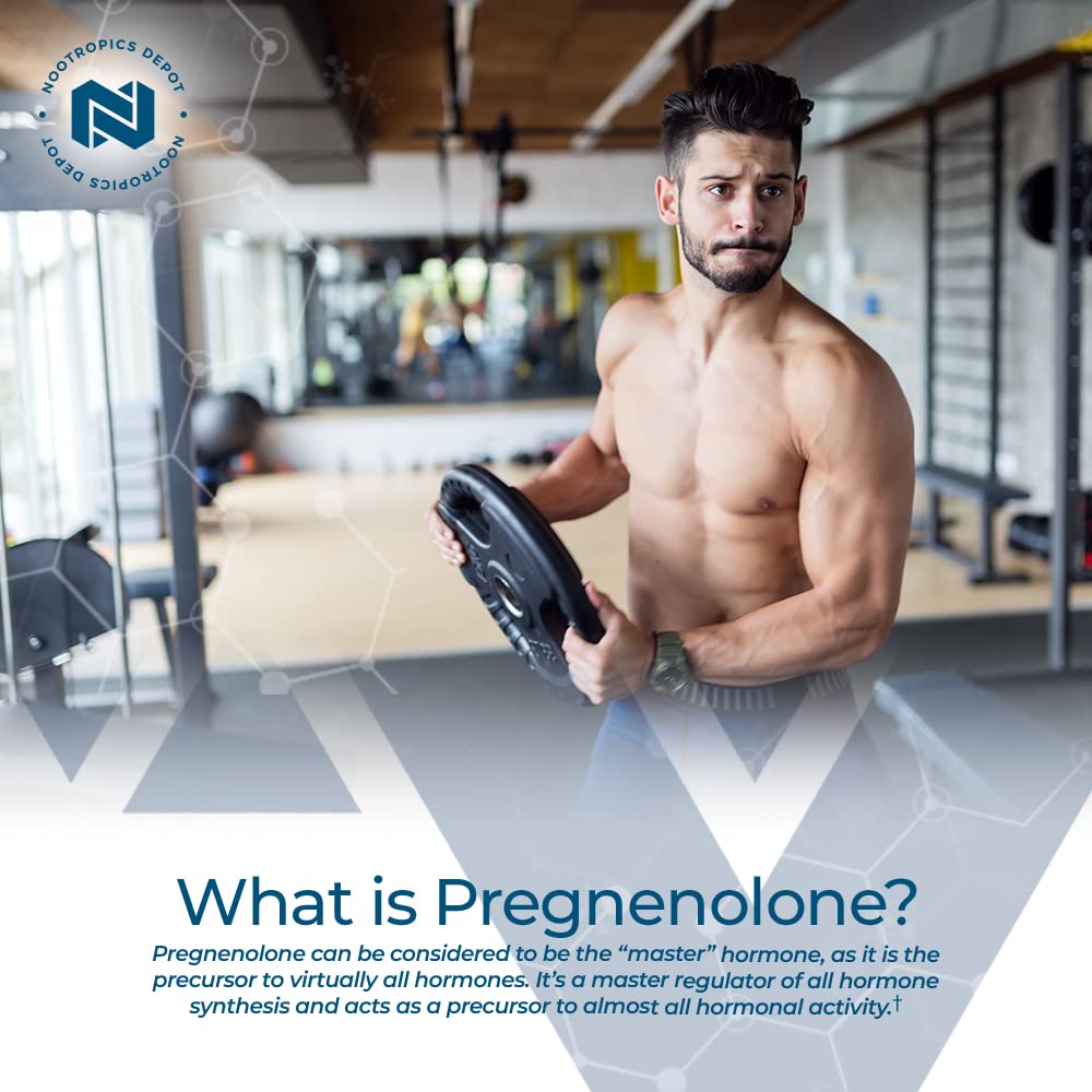 Foto 3 | Suplemento Nootropics Depot Pregnenolone Quick Dissolve 5 Mg - Venta Internacional