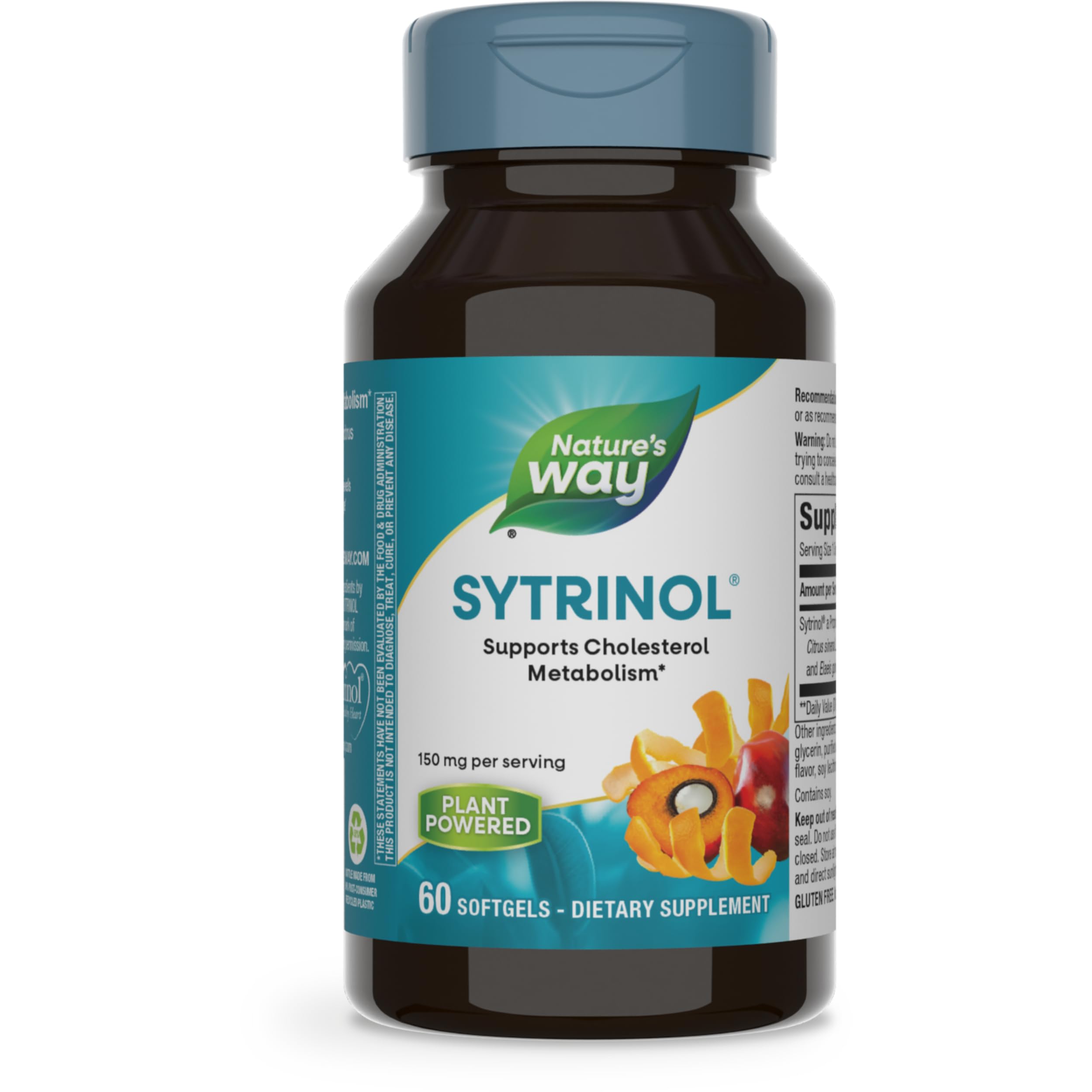 Suplemento Nature's Way Sytrinol Cholesterol Control 60 Cápsulas - Venta Internacional