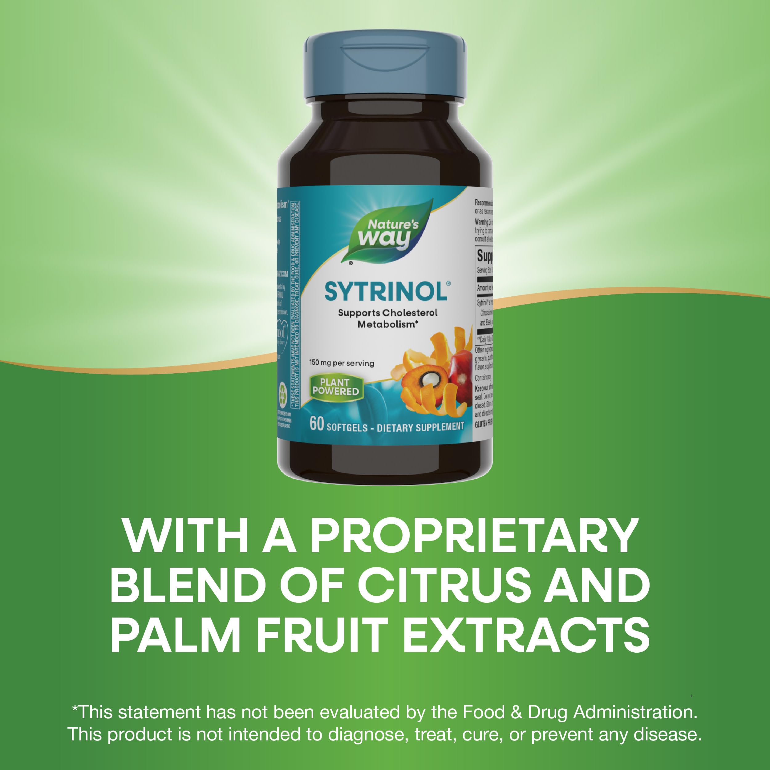 Foto 5 pulgar | Suplemento Nature's Way Sytrinol Cholesterol Control 60 Cápsulas - Venta Internacional