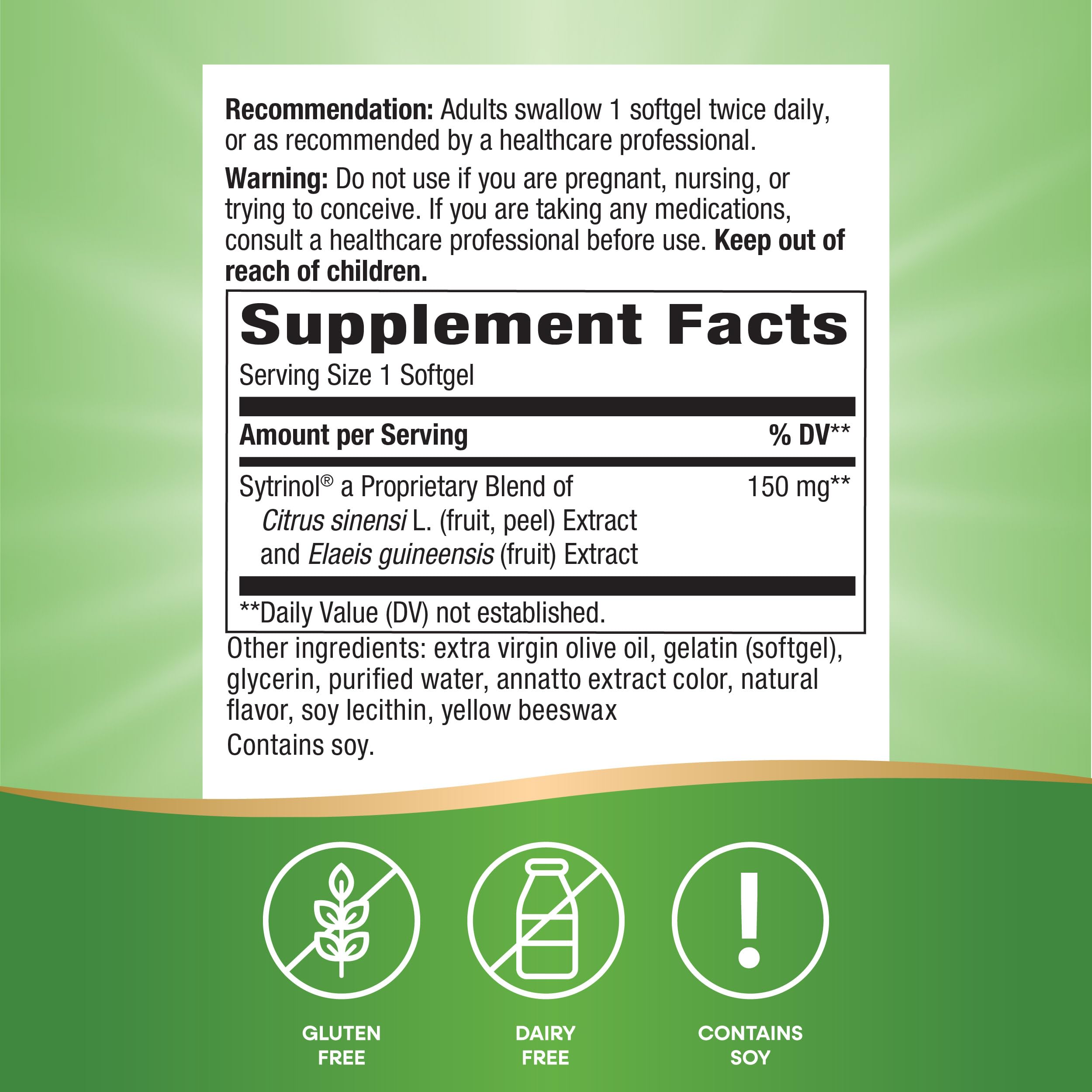 Foto 6 pulgar | Suplemento Nature's Way Sytrinol Cholesterol Control 60 Cápsulas - Venta Internacional