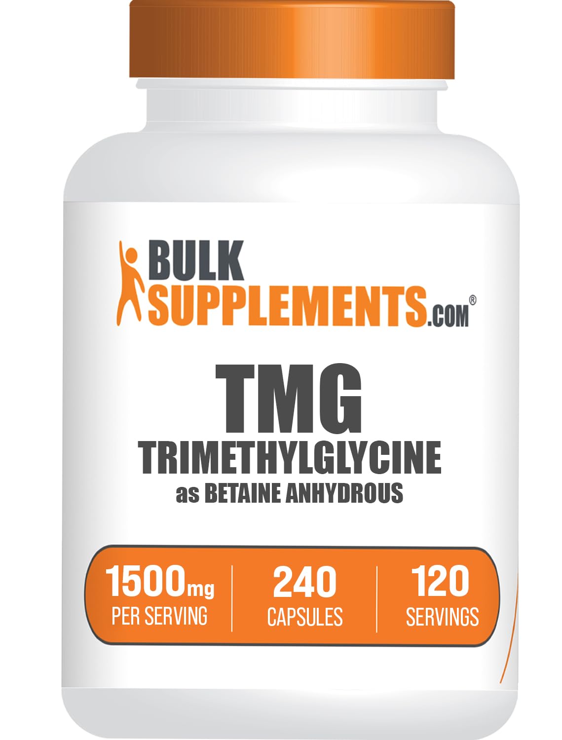 Suplemento Bulksupplements.com Tmg Trimetilglicina 1500 Mg - Venta Internacional.