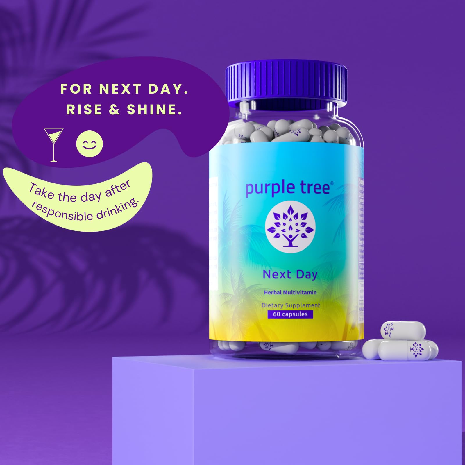 Foto 3 pulgar | Suplemento Purple Tree Next Day Replenish 90 Píldoras - Venta Internacional