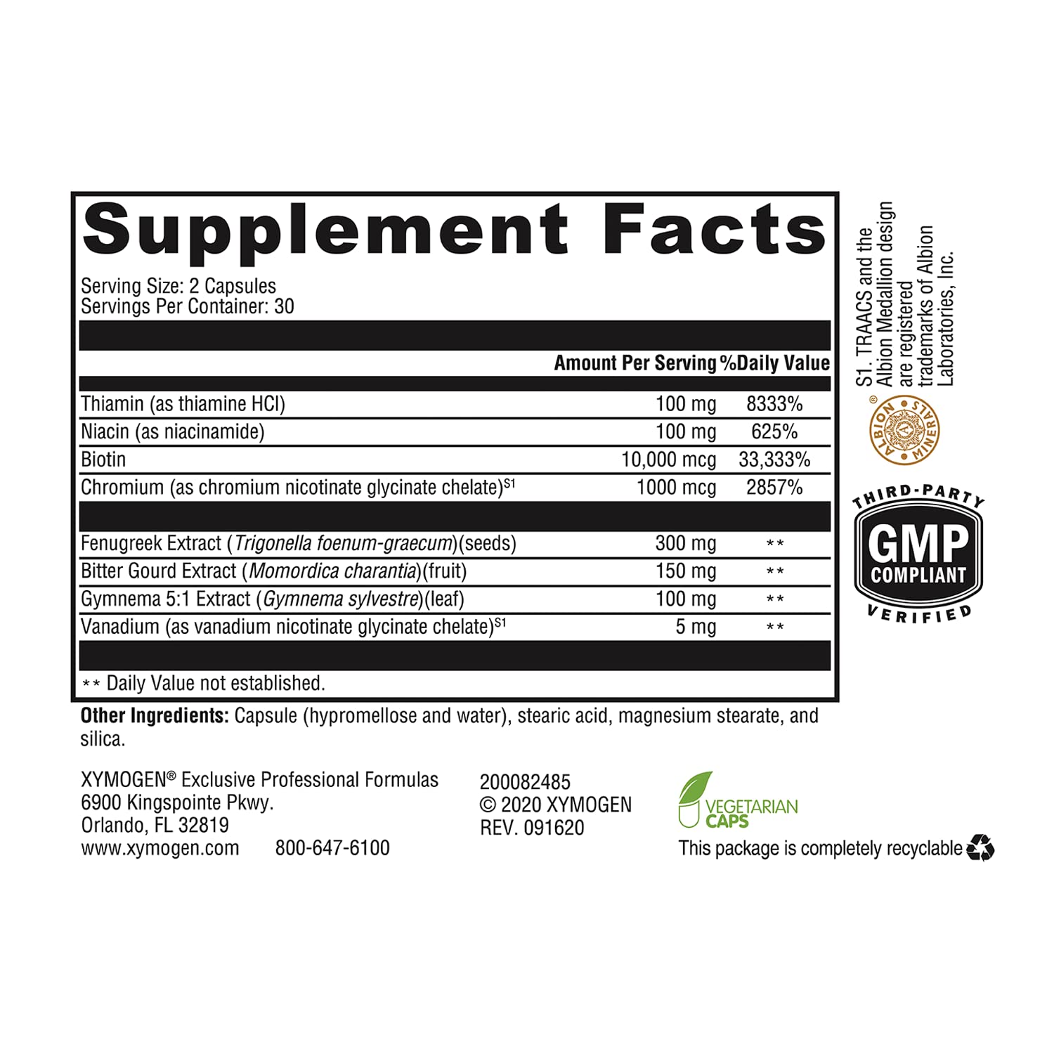 Foto 5 | Suplemento Xymogen Medcaps Is Un Suplemento Nutritivo A Base De Hierbas 60 Cápsulas - Venta Internacional